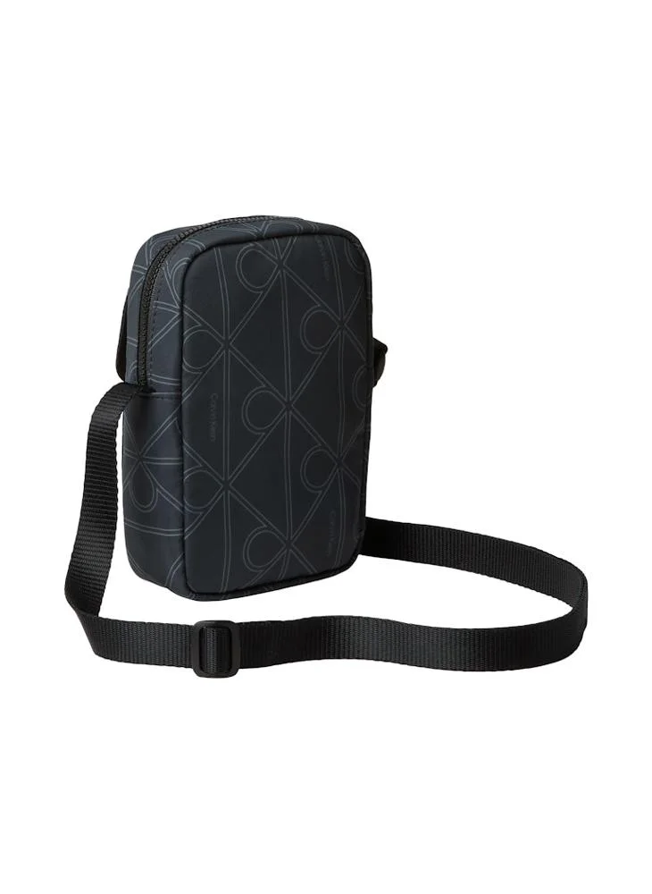 كالفن كلاين All Over Print Messenger Bag